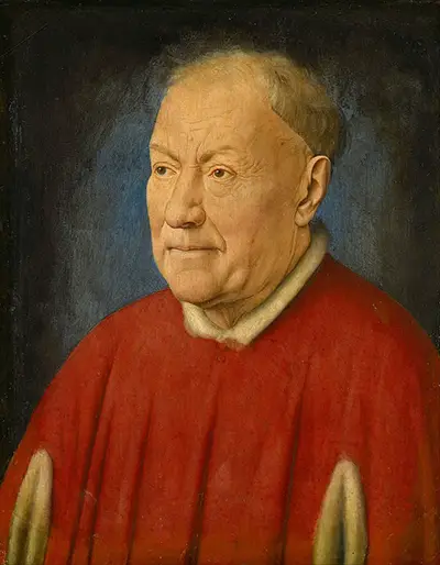 Portrait of Cardinal Albergati Jan van Eyck